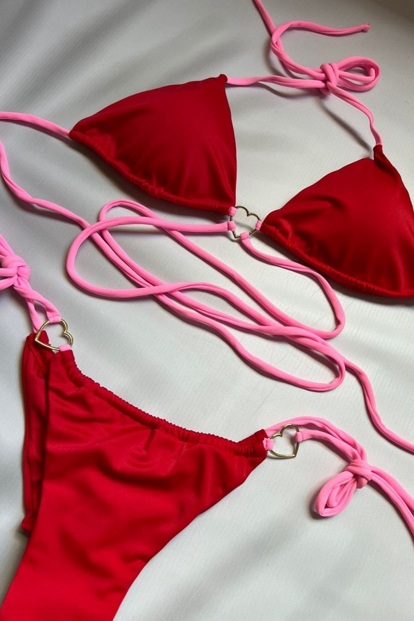 Bikini Corazón Colores