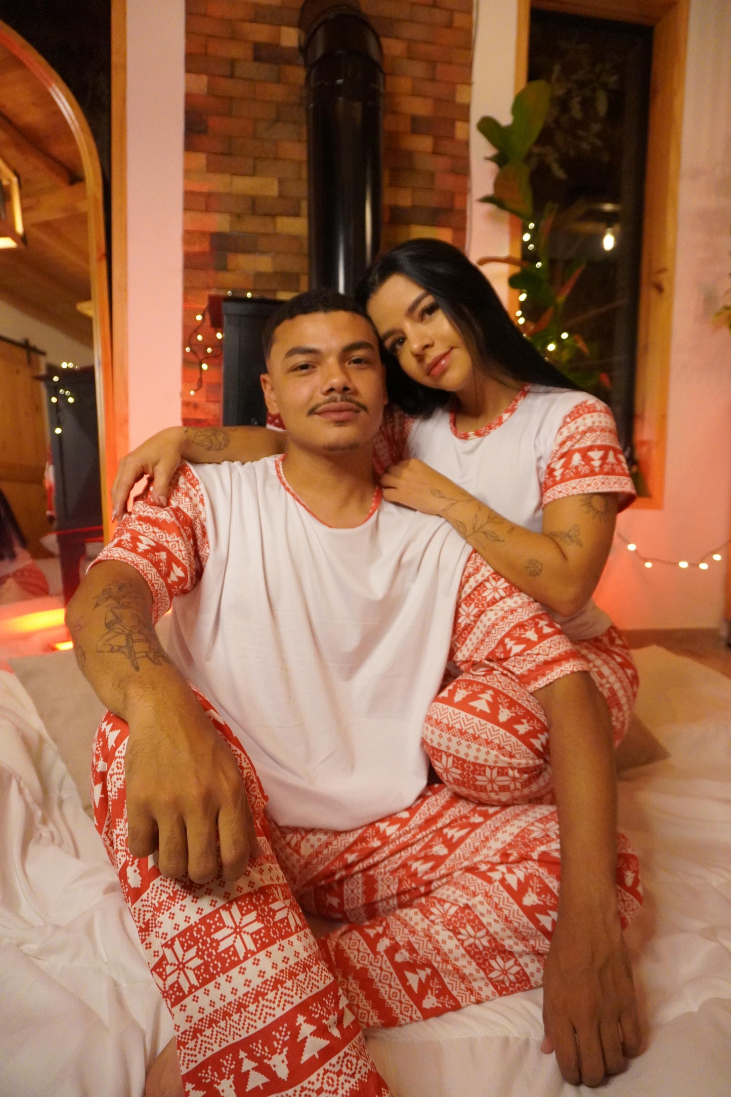 Pijama Navidad Pareja Ref. Renos