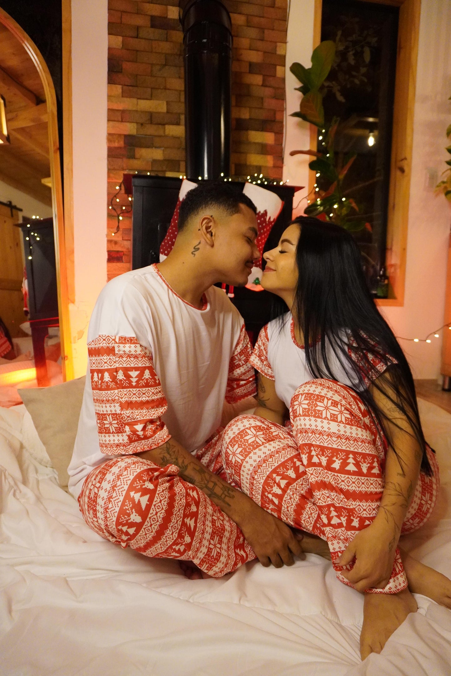 Pijama Navidad Pareja Ref. Renos