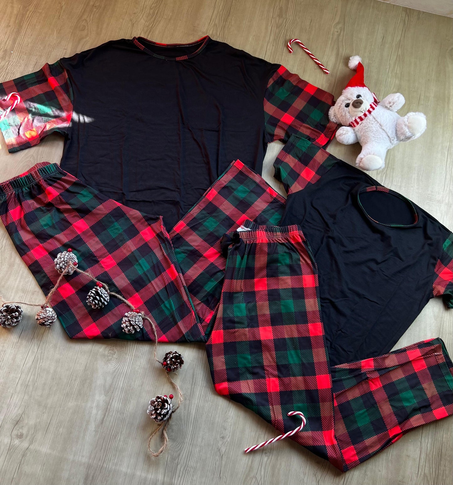 Pijama Navidad Pareja Ref. Cuadros