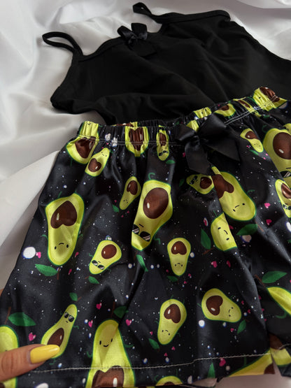 Pijamas Satín Estampada