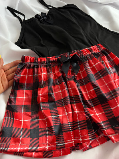 Pijamas Satín Estampada