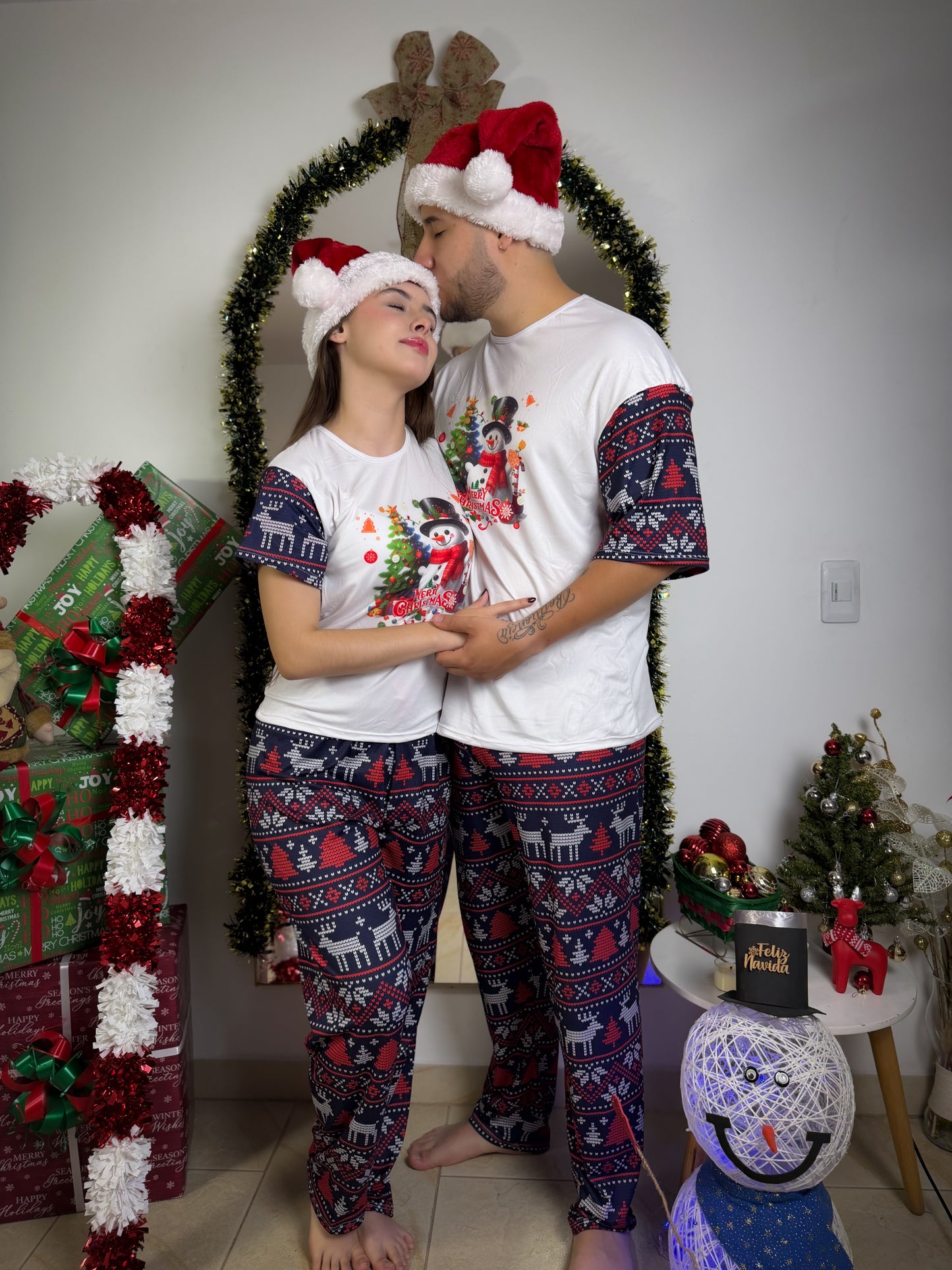 Pijama Navidad Ref. Azul