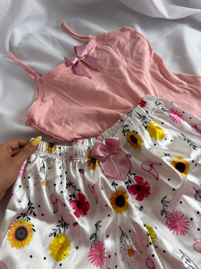 Pijamas Satín Estampada