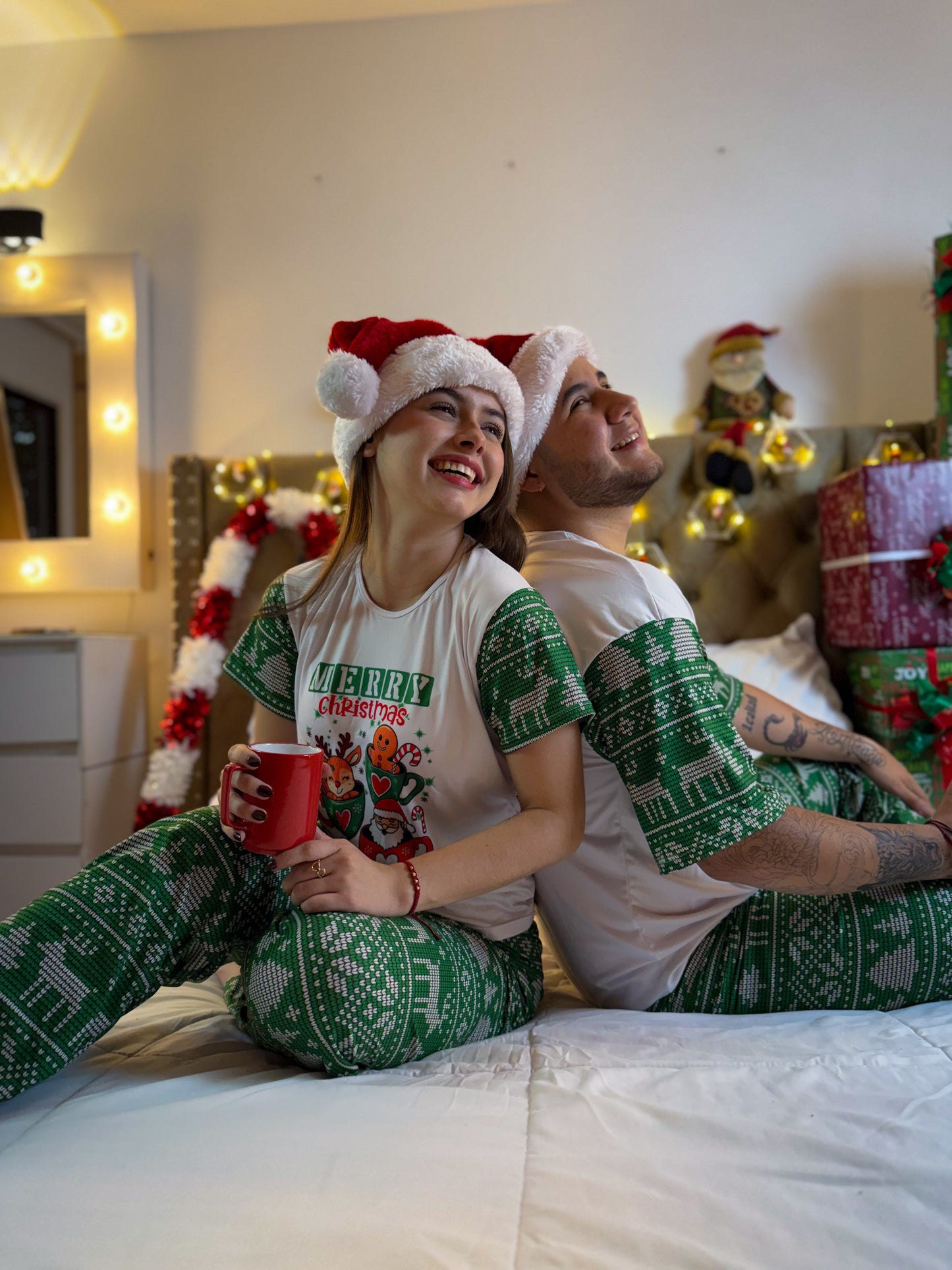 Pijama Navidad Ref. Verde