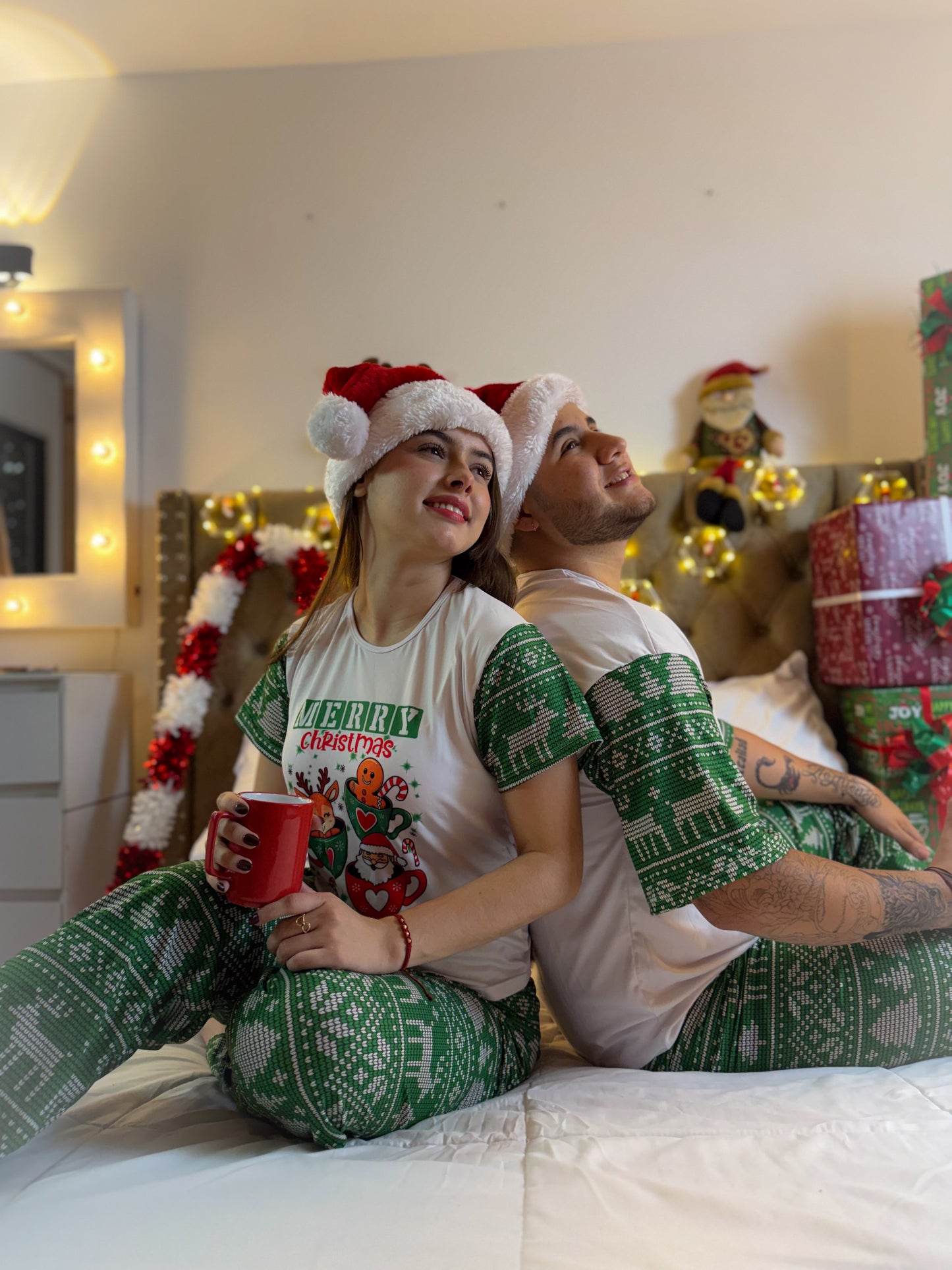 Pijama Navidad Ref. Verde
