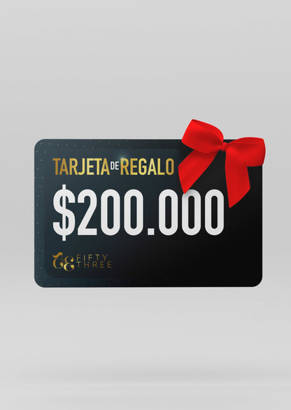TARJETA DE REGALO