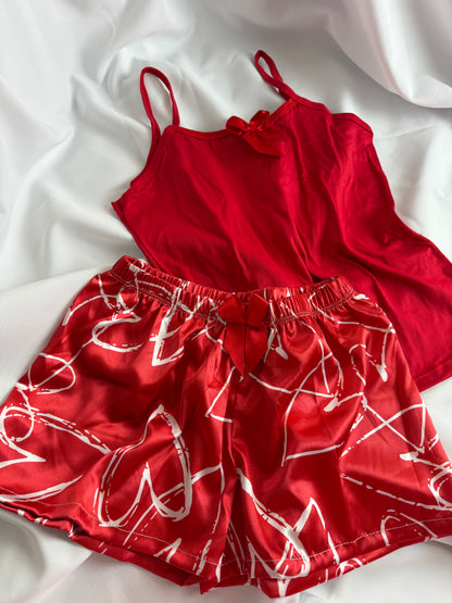 Pijamas Satín Estampada