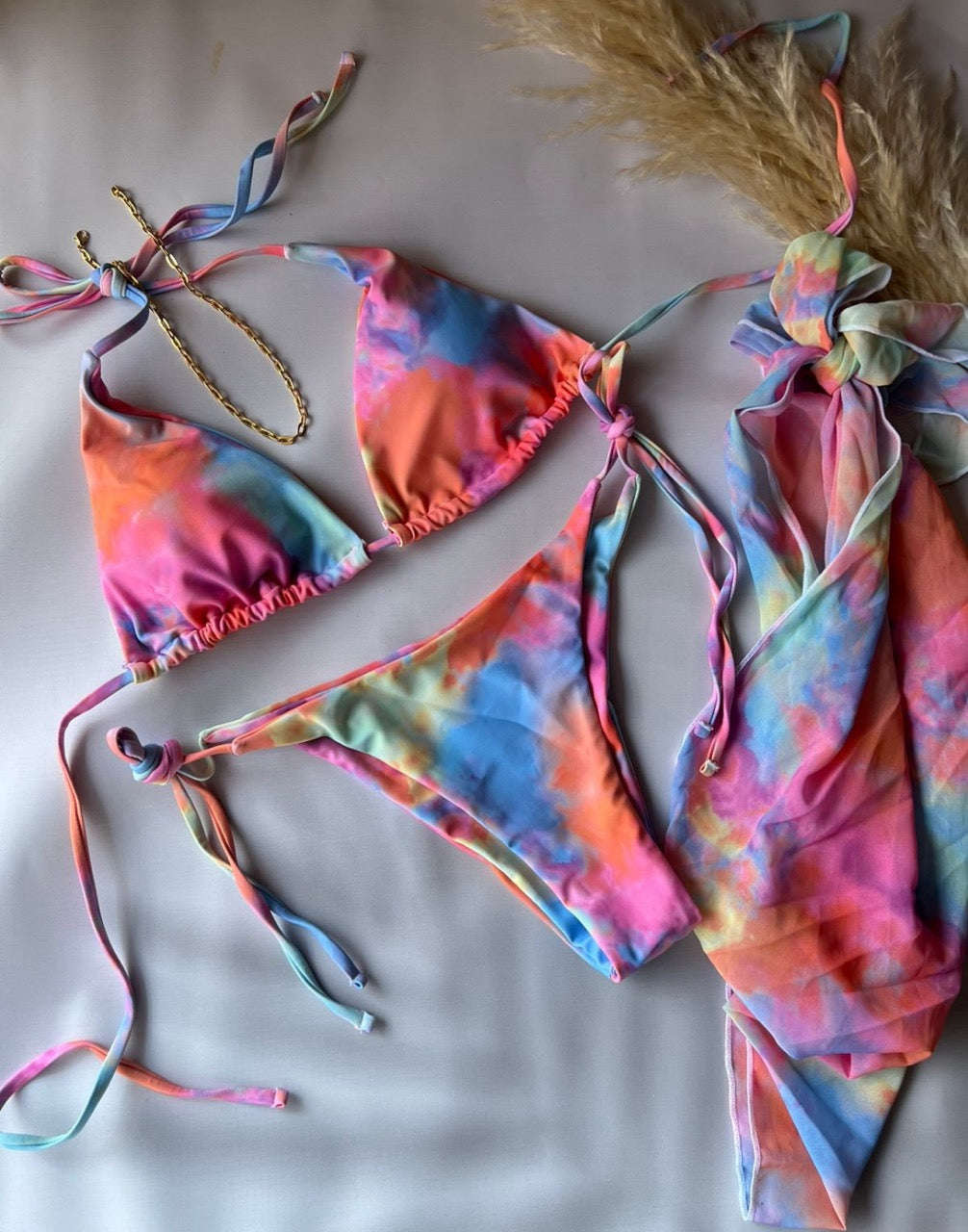 Bikini Pareo Colores