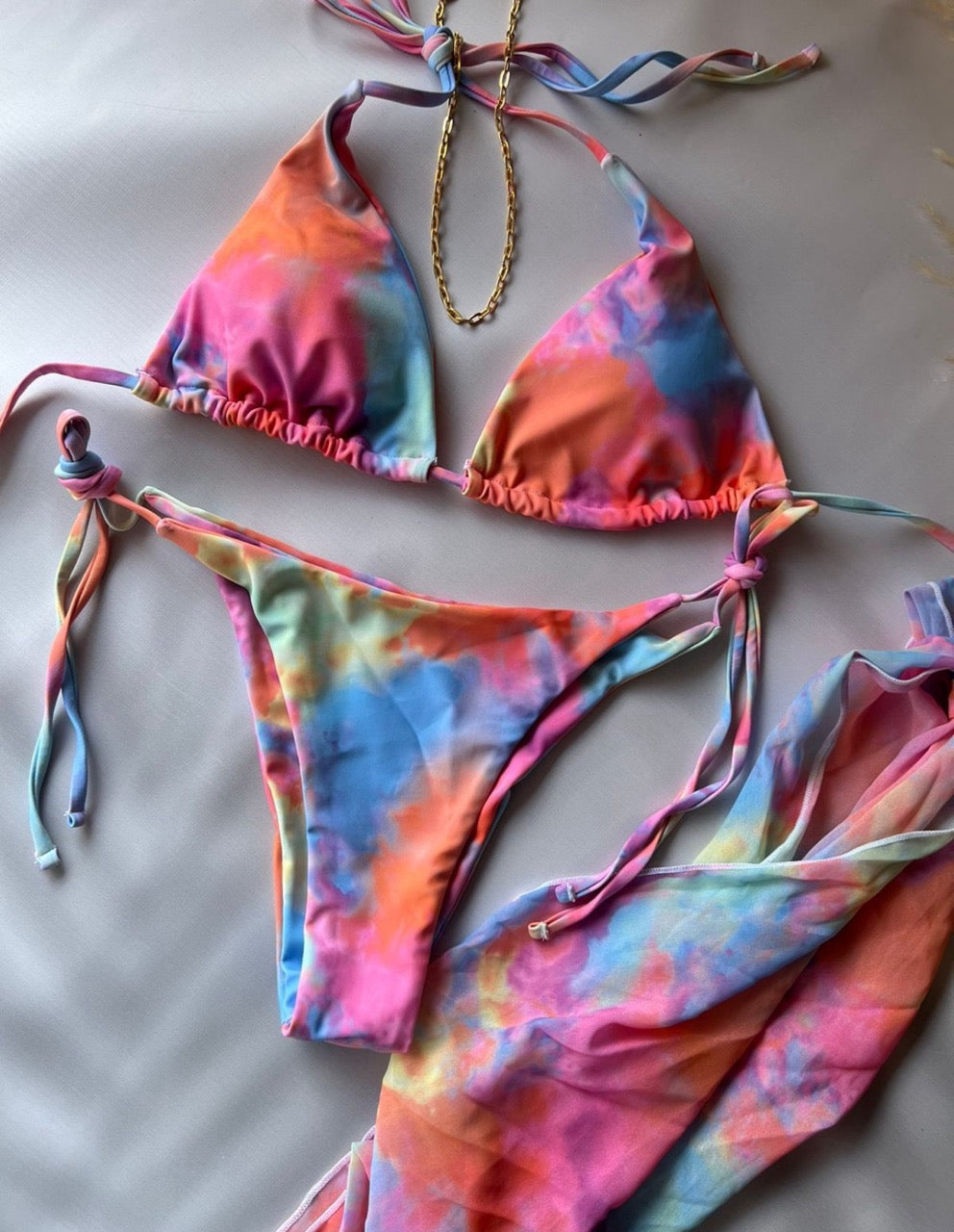 Bikini Pareo Colores